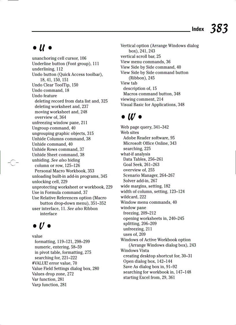 image for page Mircosoft Office Excel 2007 For Dummies