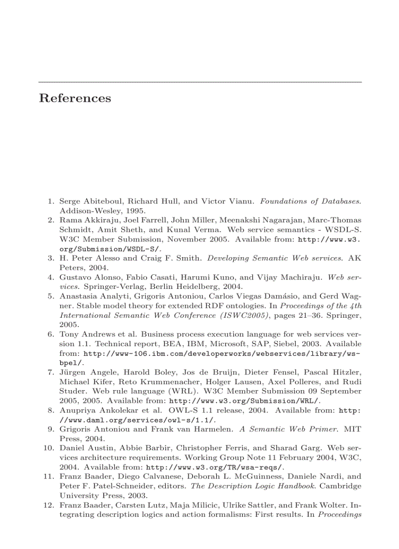 image for page Modeling Semantic Web Services The Web Service Modeling Language