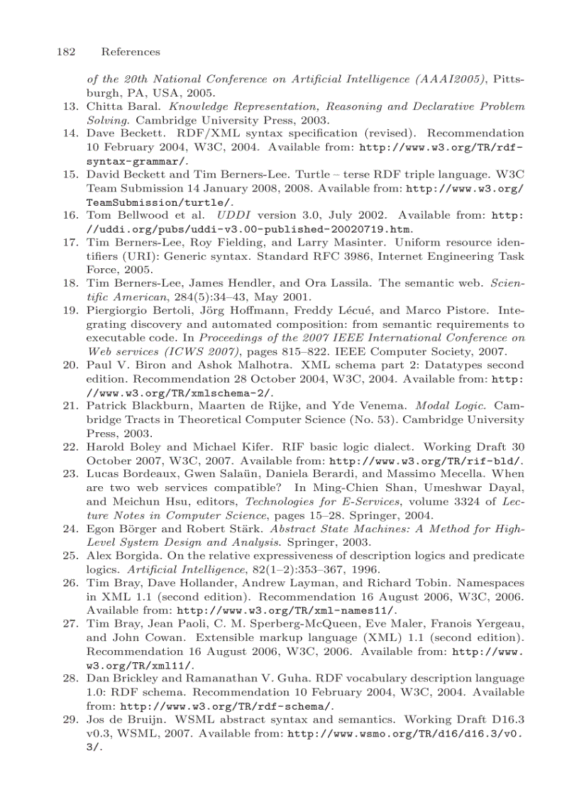 image for page Modeling Semantic Web Services The Web Service Modeling Language