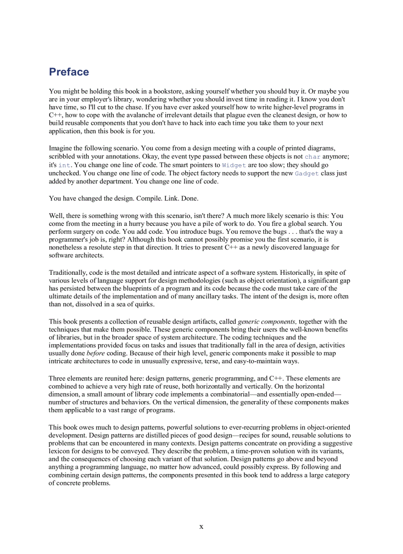 image for page Modern C Design Generic Programming and Design Patterns Applied