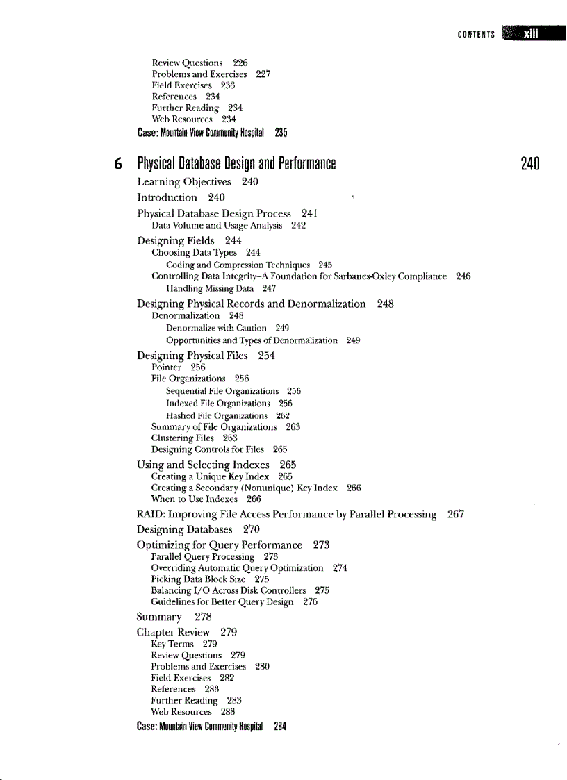 image for page Modern Database Management 8th Edition