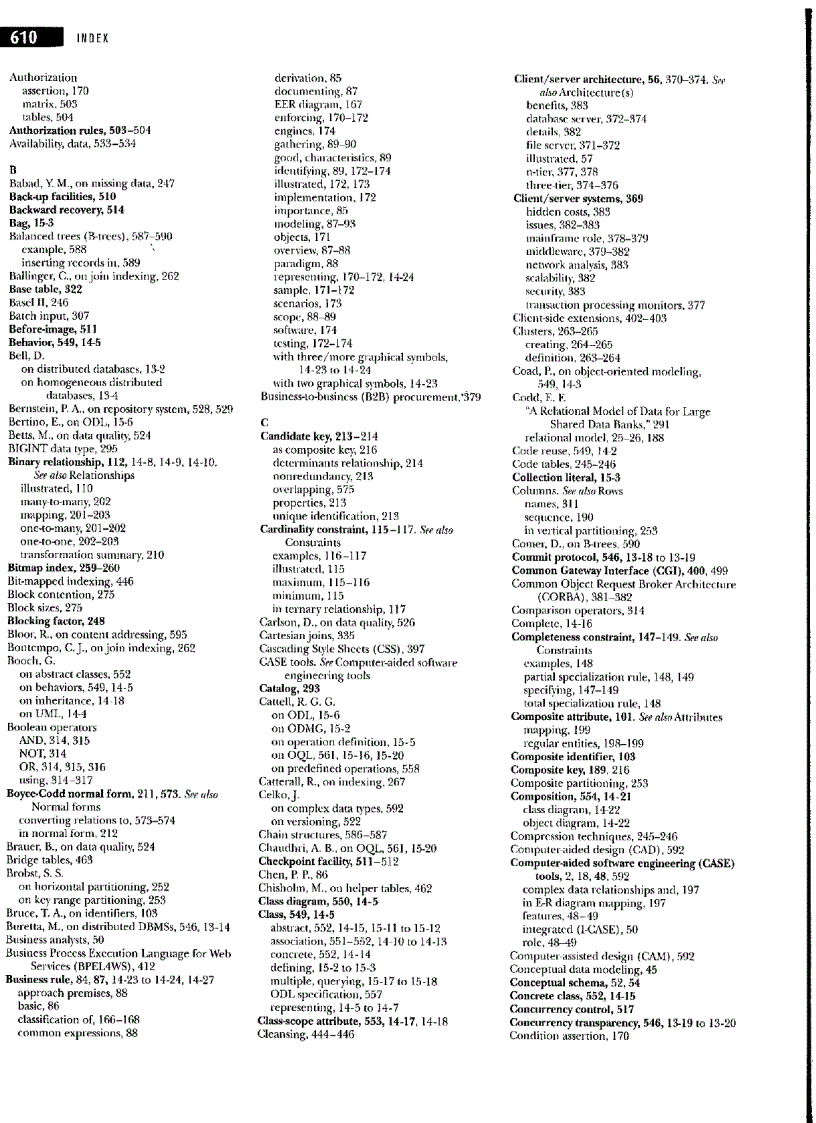 image for page Modern Database Management 8th Edition