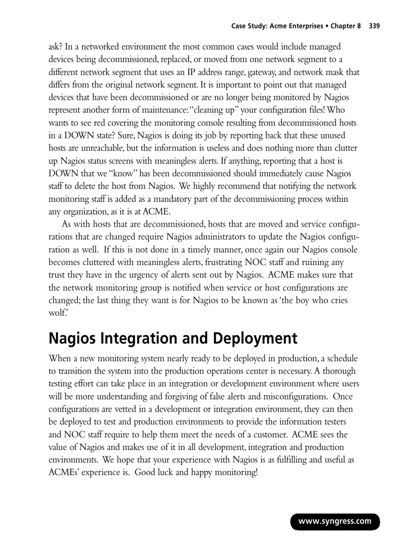 image for page Nagios 3 Enterprise Network Monitoring Including Plug Ins and Hardware
