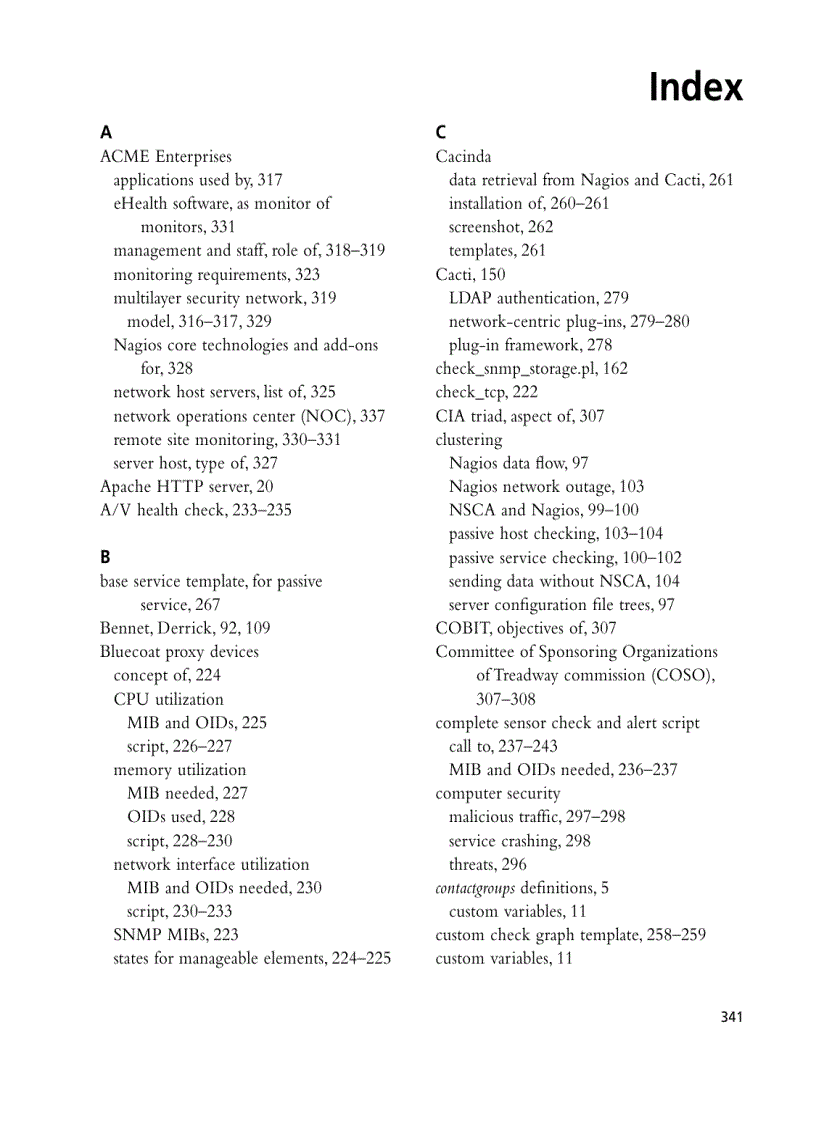 image for page Nagios 3 Enterprise Network Monitoring Including Plug Ins and Hardware