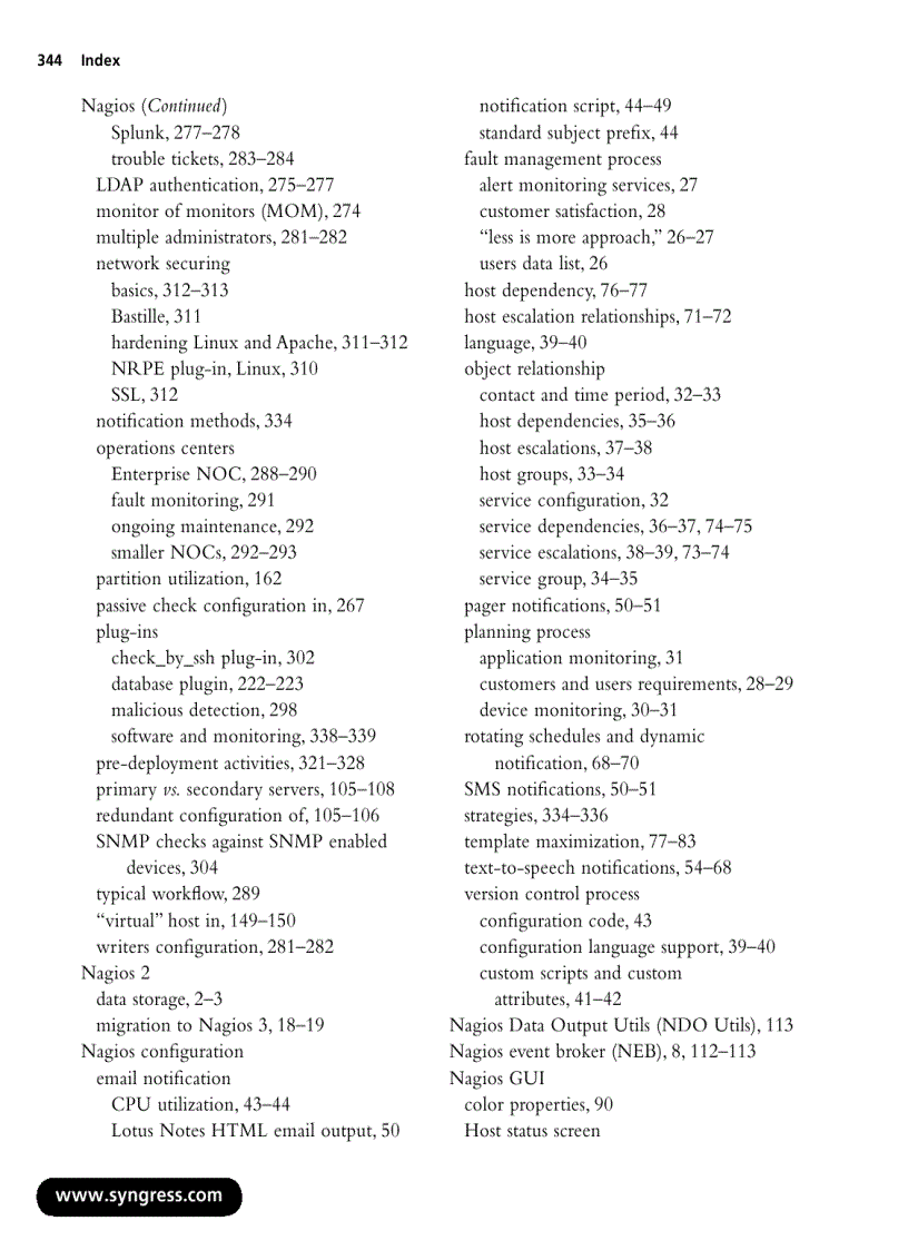 image for page Nagios 3 Enterprise Network Monitoring Including Plug Ins and Hardware