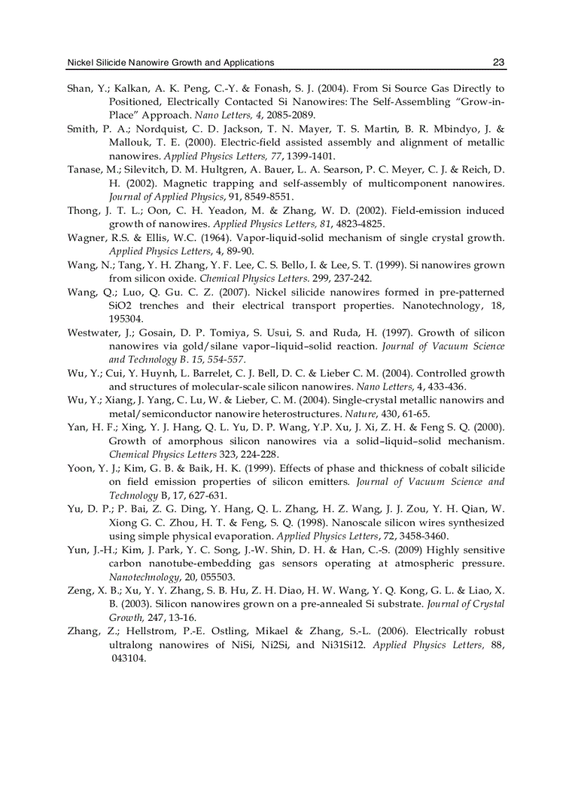 image for page Nanowires Science and Technology