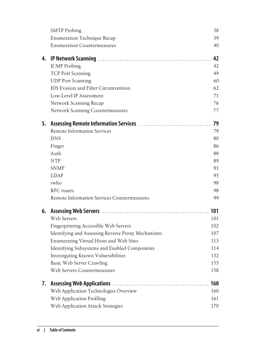 image for page Network Security Assessment 2nd Edition Nov 2007