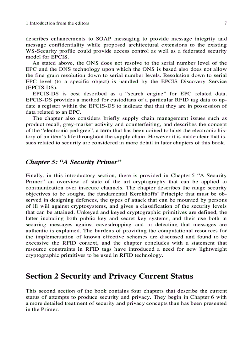 image for page Networked RFID Systems and Lightweight Cryptography Dec 2007