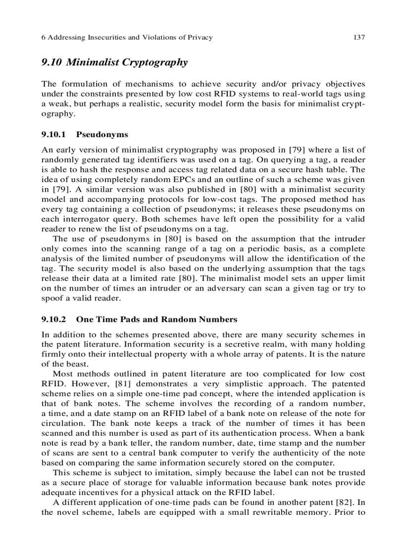 image for page Networked RFID Systems and Lightweight Cryptography Dec 2007