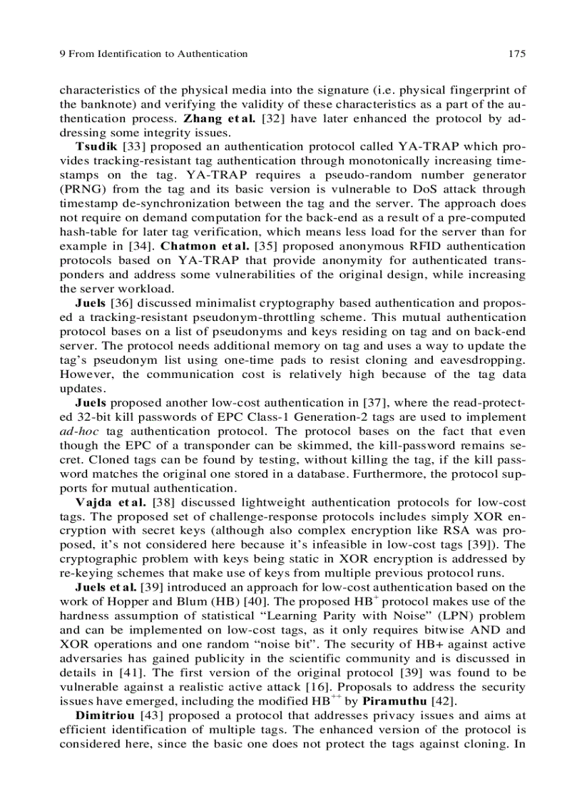 image for page Networked RFID Systems and Lightweight Cryptography Dec 2007