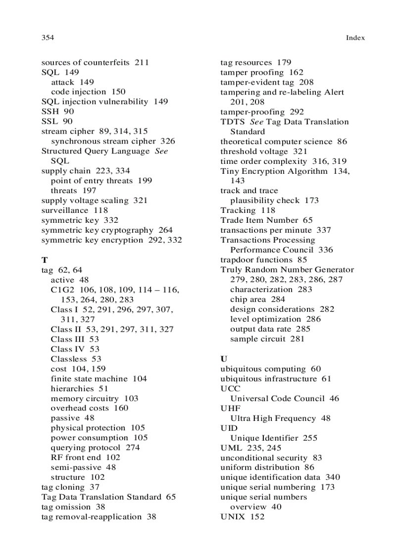 image for page Networked RFID Systems and Lightweight Cryptography Dec 2007