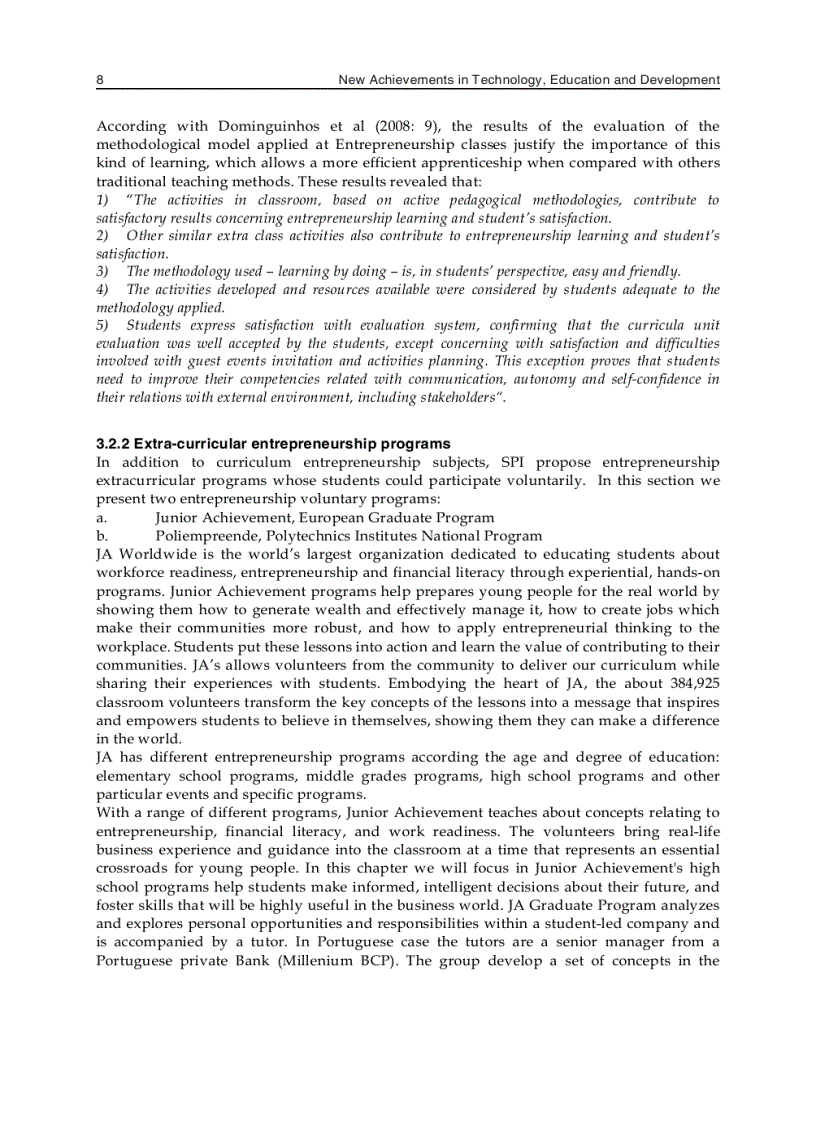 image for page New Achievements in Technology Education and Development