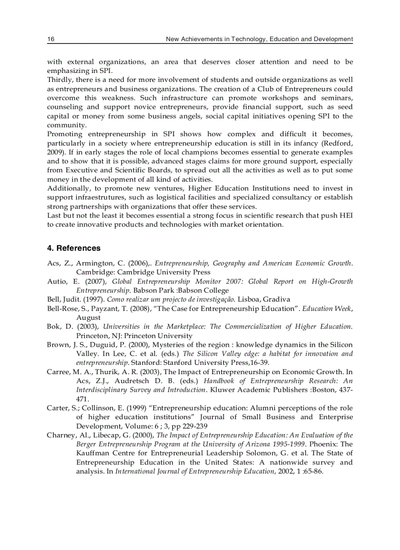 image for page New Achievements in Technology Education and Development