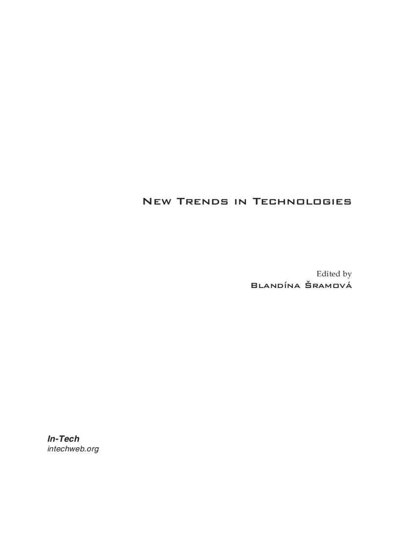 image for page New Trends in Technologies