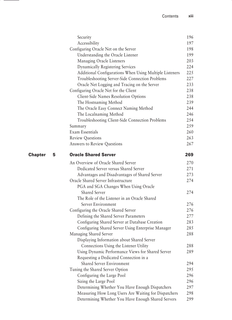 image for page OCA Oracle 10g Administration I Study Guide 1Z0 240