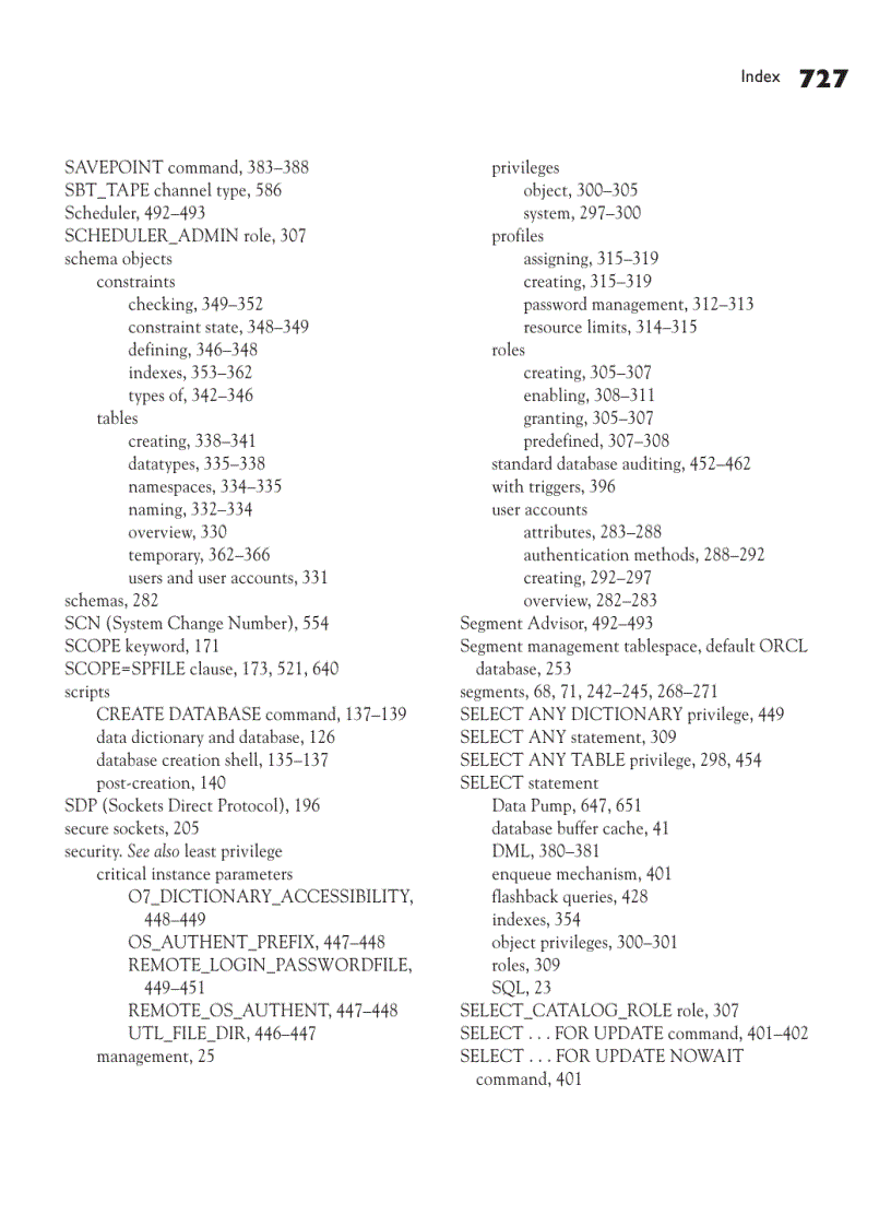 image for page OCA Oracle Database 11g Administration I Exam Guide