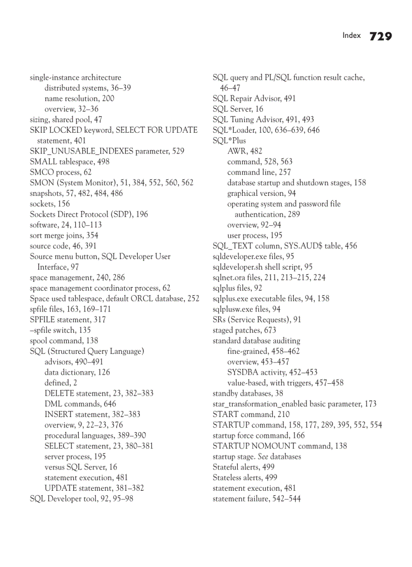 image for page OCA Oracle Database 11g Administration I Exam Guide