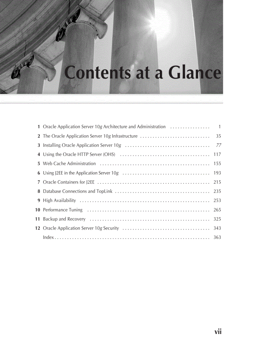 image for page Oracle Application Server 10g Administration Handbook