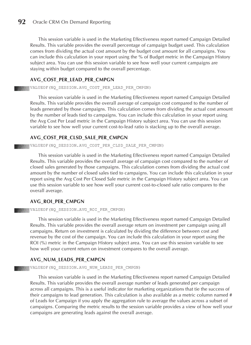 image for page Oracle CRM On Demand Reporting Sep 2008