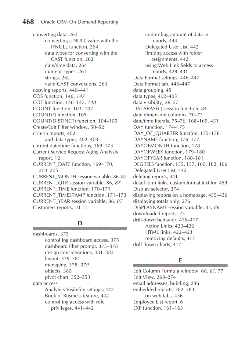 image for page Oracle CRM On Demand Reporting Sep 2008