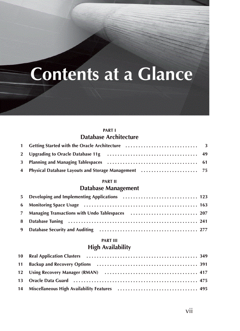 image for page Oracle Database 11g DBA Handbook Dec 2007