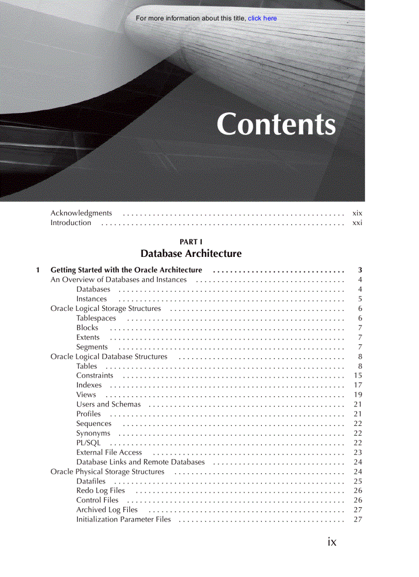 image for page Oracle Database 11g DBA Handbook Dec 2007