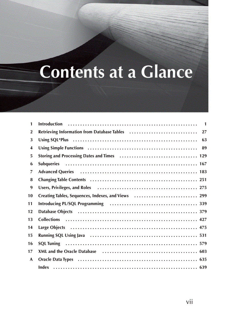 image for page Oracle Database 11g SQL Nov 2007