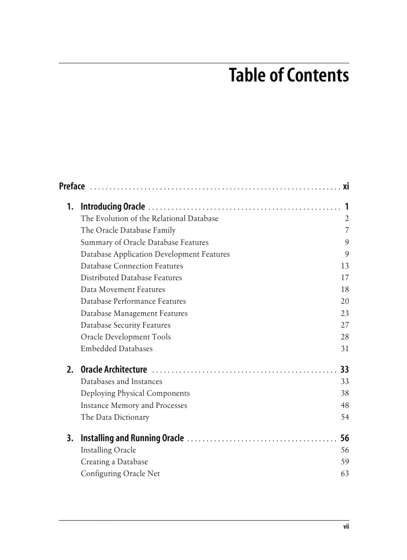image for page Oracle Essentials Oracle Database 11g 4th Edition Nov 2007