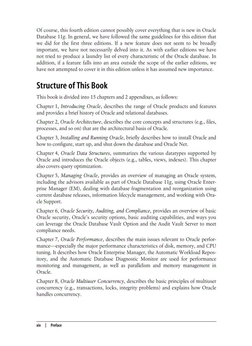 image for page Oracle Essentials Oracle Database 11g 4th Edition Nov 2007