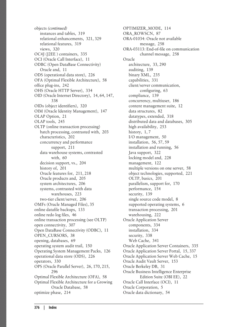 image for page Oracle Essentials Oracle Database 11g 4th Edition Nov 2007