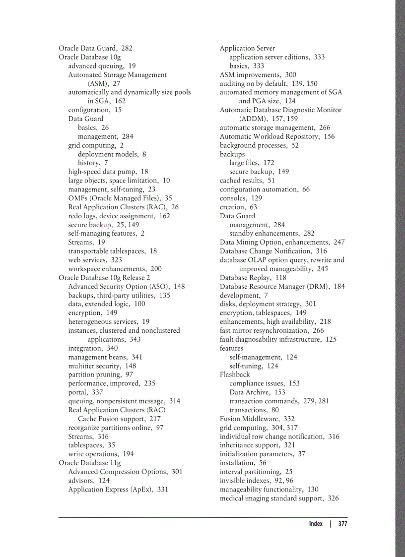 image for page Oracle Essentials Oracle Database 11g 4th Edition Nov 2007