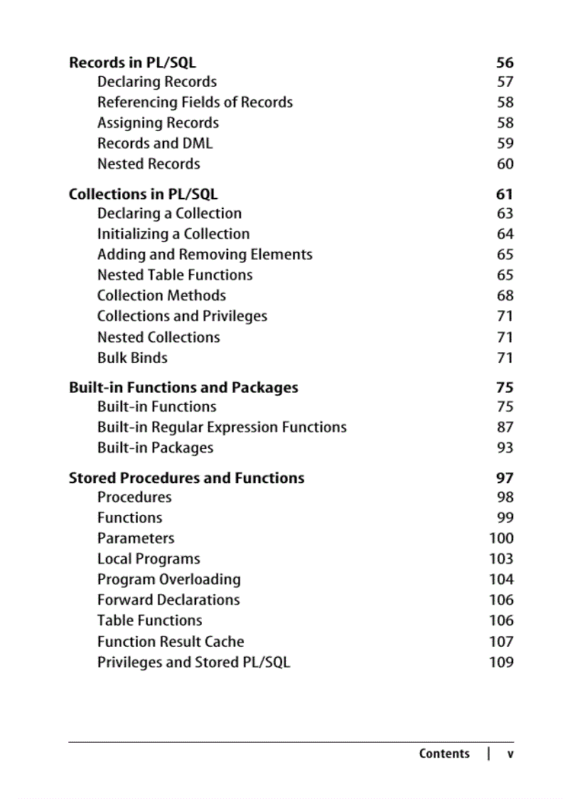 image for page Oracle PL SQL Language Pocket Reference 4th Edition