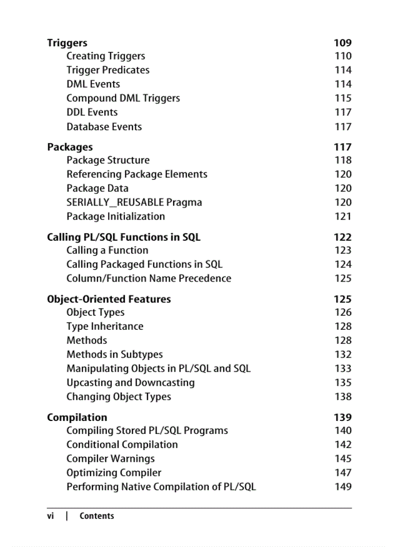 image for page Oracle PL SQL Language Pocket Reference 4th Edition