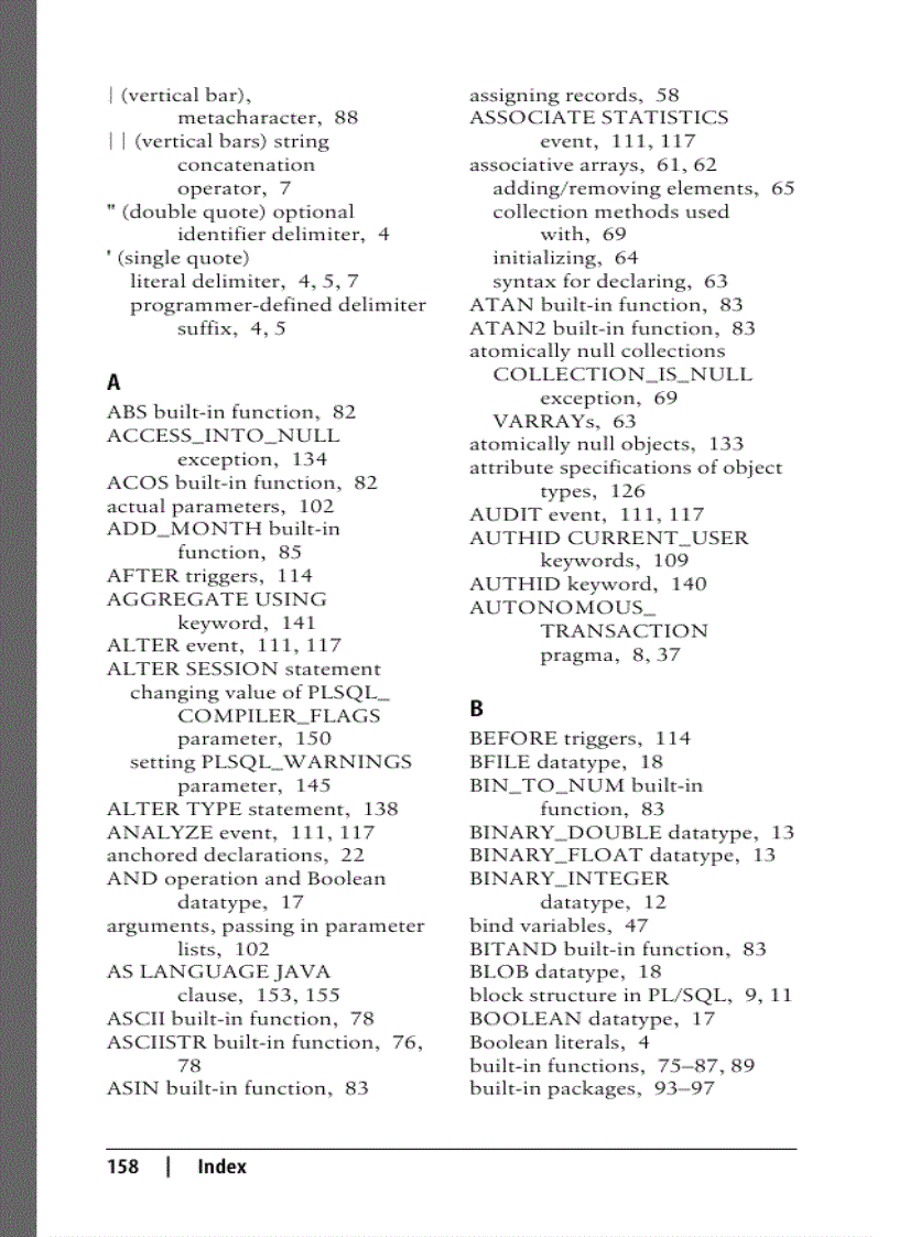 image for page Oracle PL SQL Language Pocket Reference 4th Edition