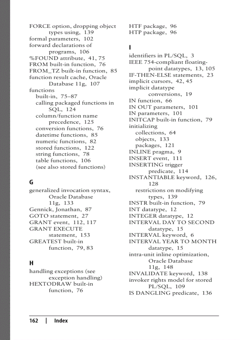 image for page Oracle PL SQL Language Pocket Reference 4th Edition