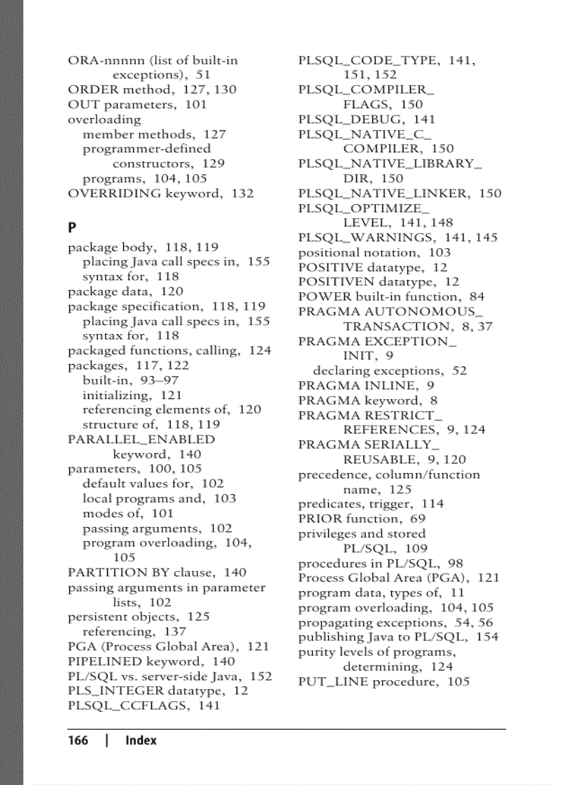 image for page Oracle PL SQL Language Pocket Reference 4th Edition