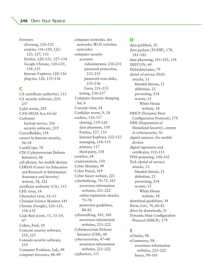 image for page Own Your Space