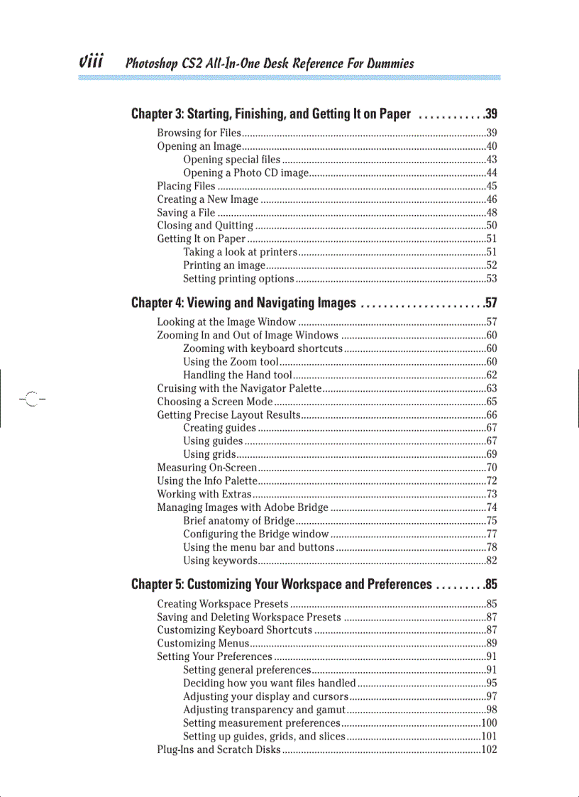 image for page Photoshop CS2 All in One Desk Reference For Dummies
