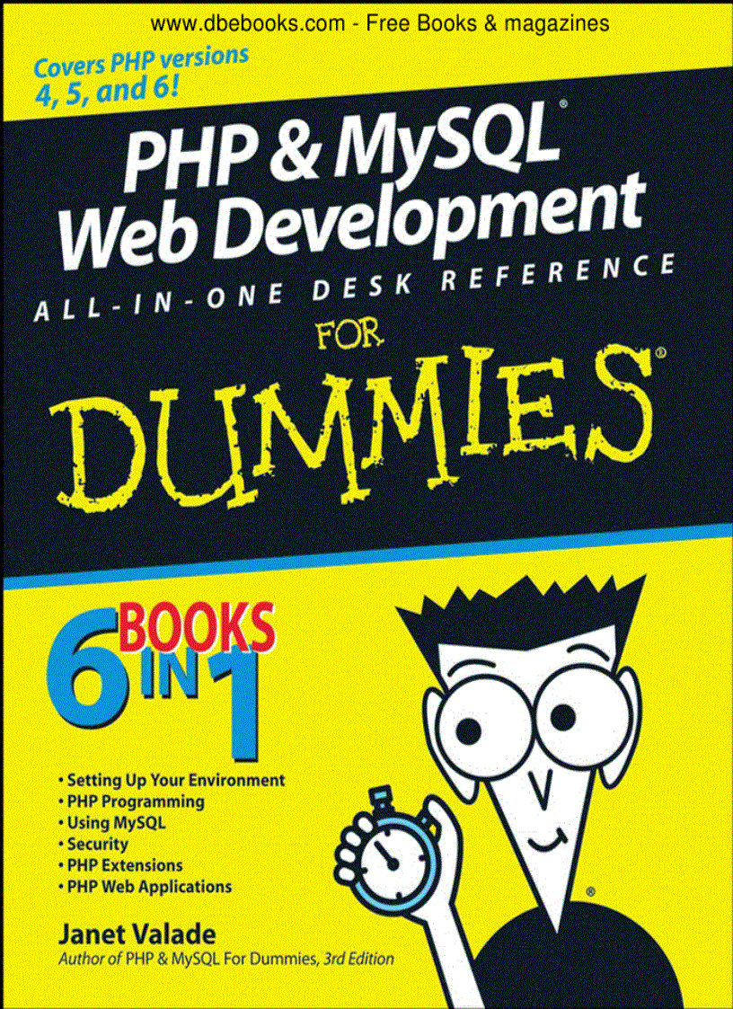 PHP MySQL Web Development All in One Desk Reference