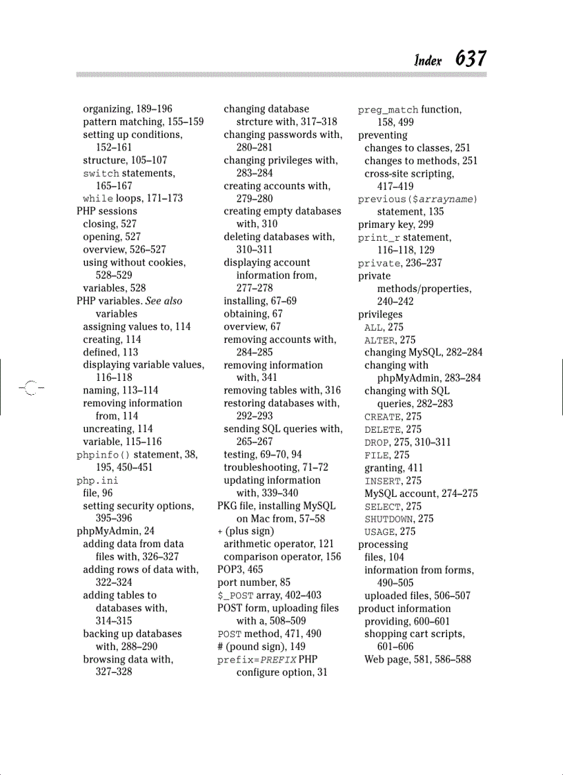 image for page PHP MySQL Web Development All in One Desk Reference