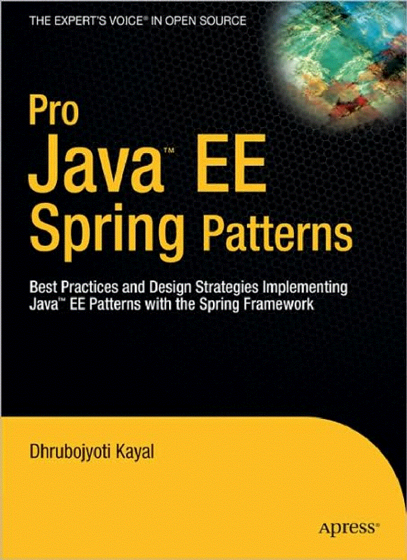 image for page Pro Java Ee Spring Patterns