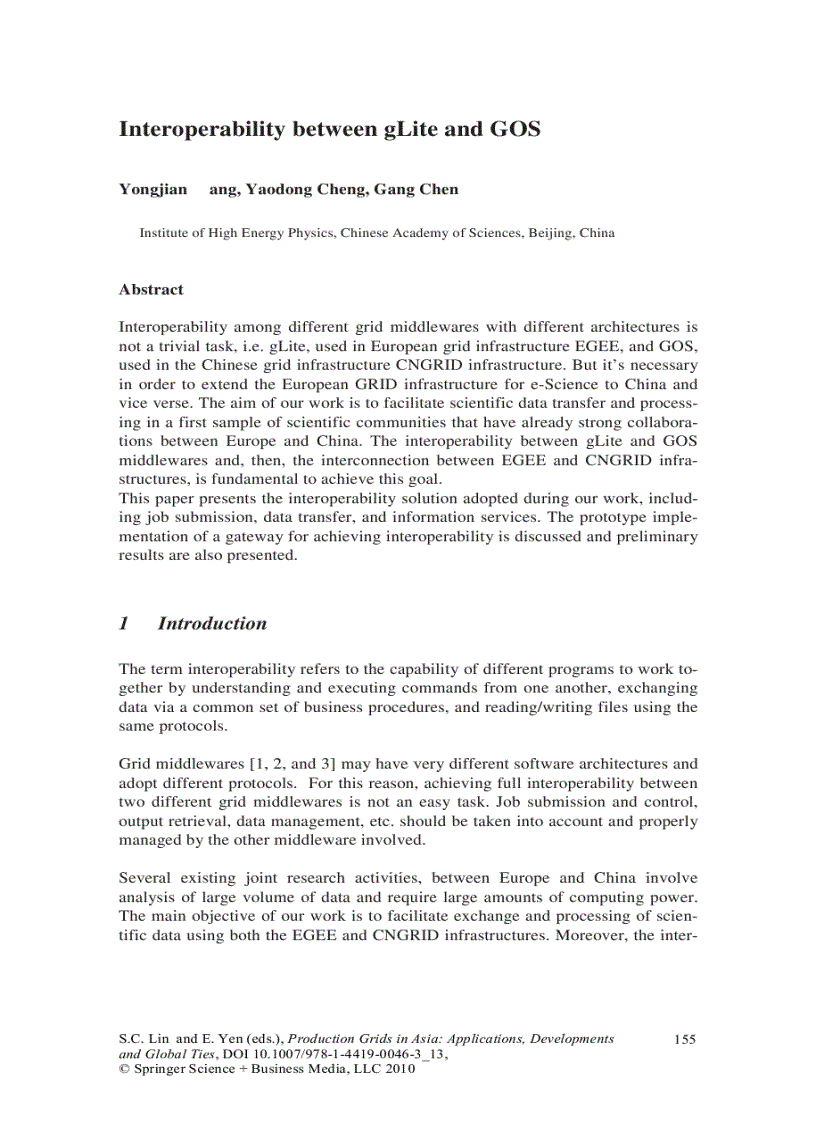 image for page Production Grids in Asia Applications