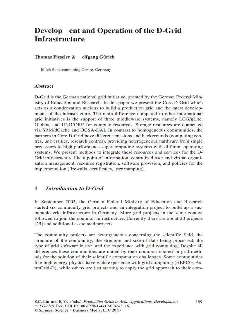 image for page Production Grids in Asia Applications