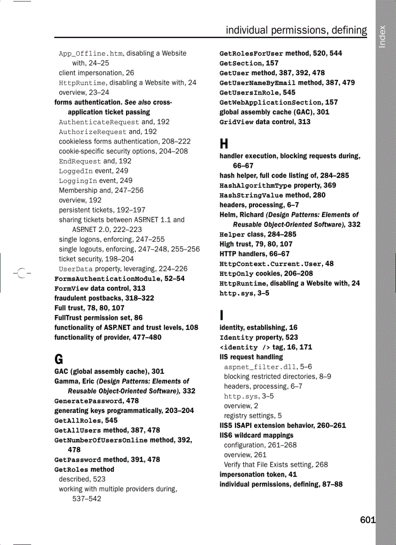 image for page Professional ASP NET 2 0 Security Membership and Role Management