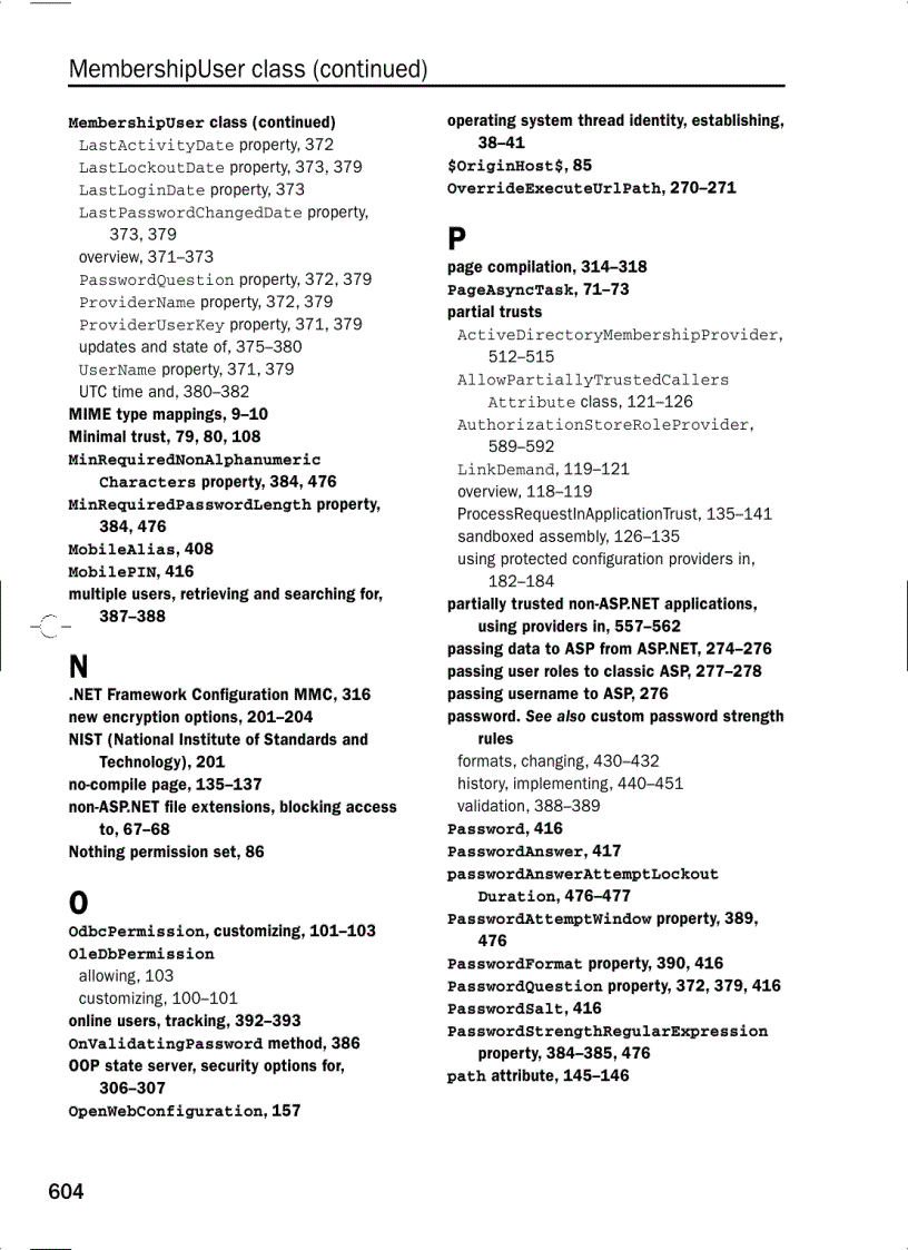 image for page Professional ASP NET 2 0 Security Membership and Role Management