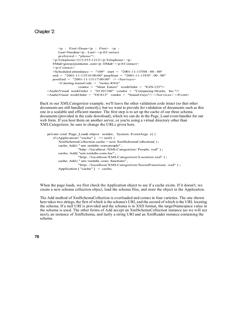 image for page Professional ASP NET XML with C