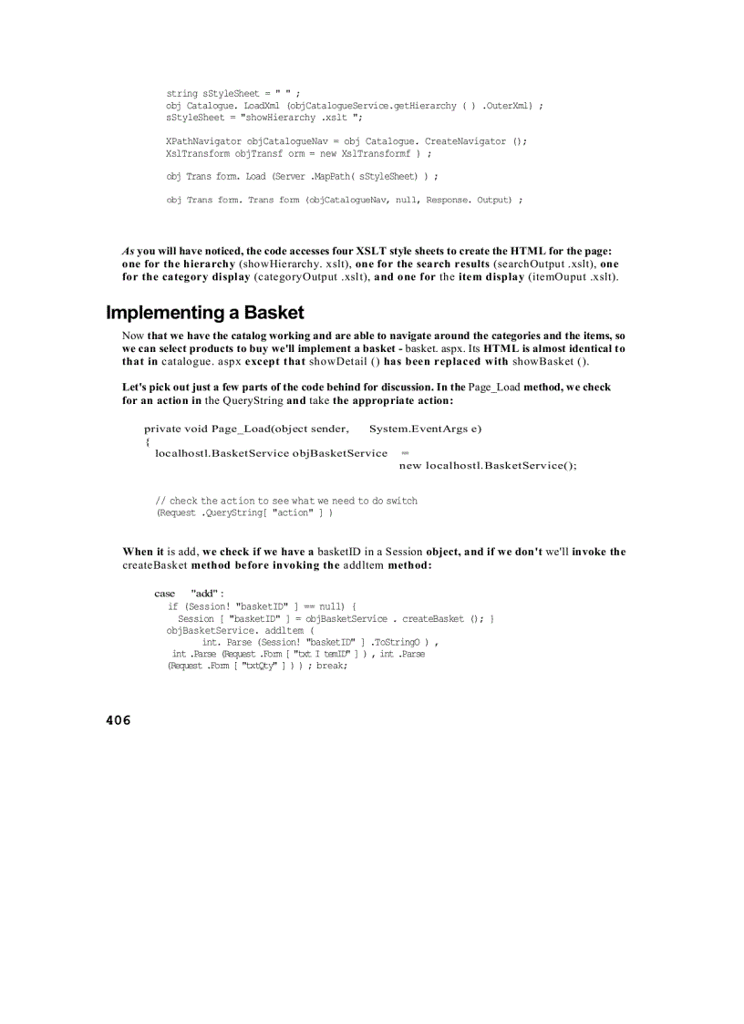 image for page Professional ASP NET XML with C