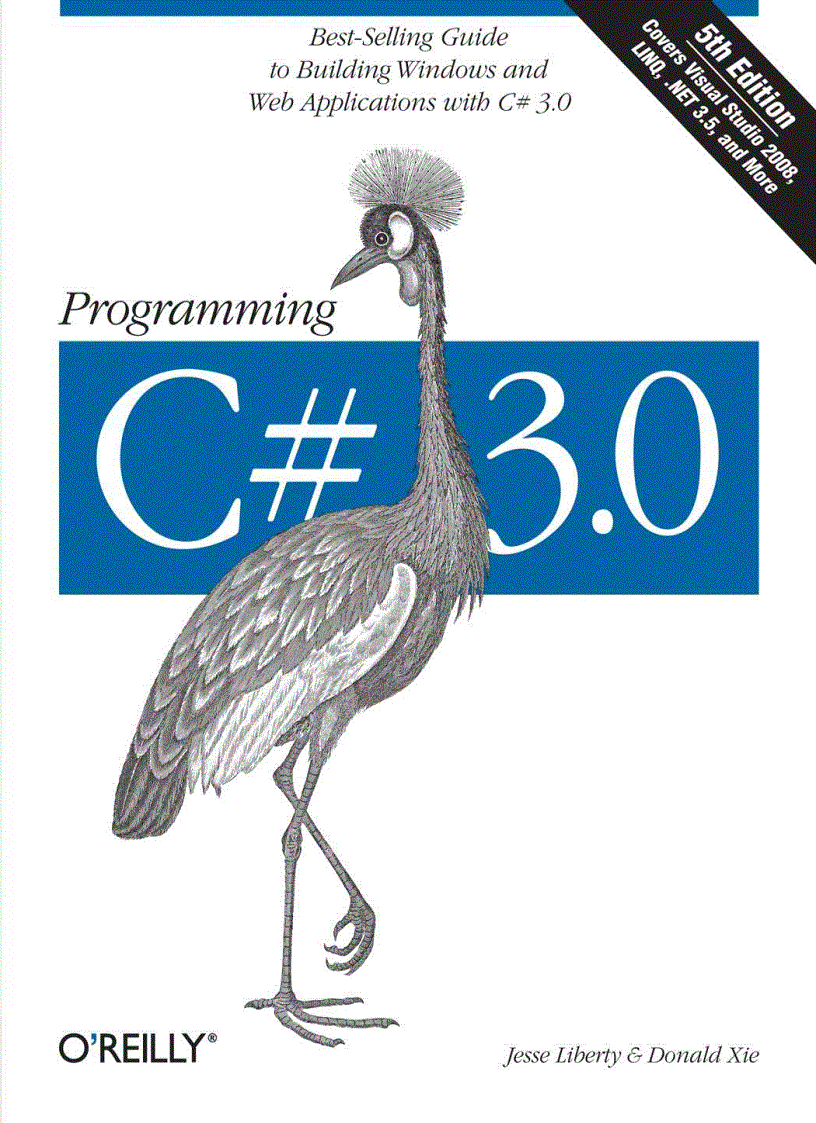 image for page Programming CSharp 3 0 5th Edition Jan 2008