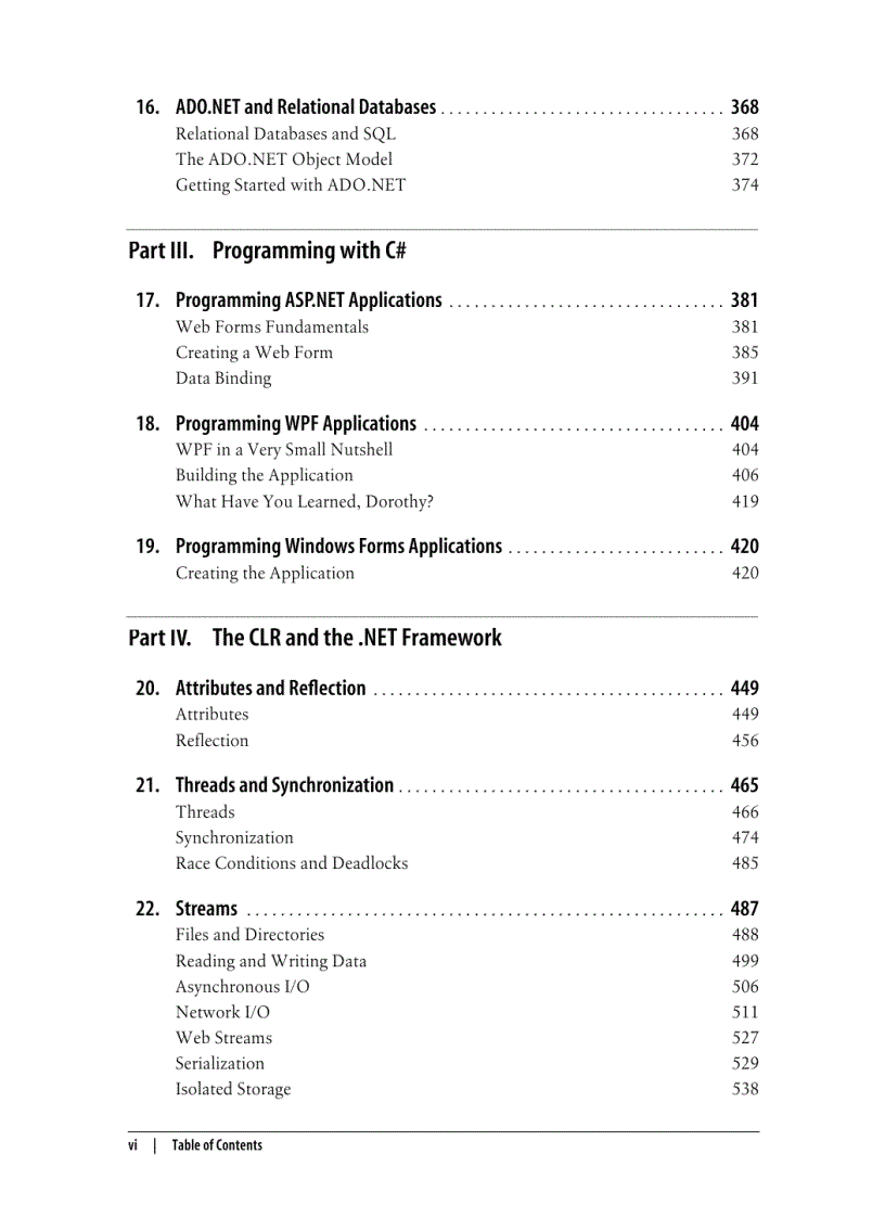 image for page Programming CSharp 3 0 5th Edition Jan 2008