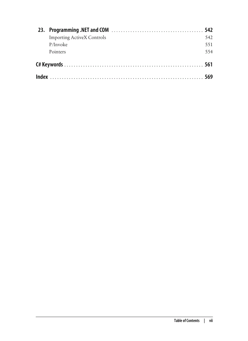 image for page Programming CSharp 3 0 5th Edition Jan 2008